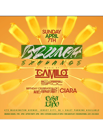 Event Brunch Exchange DJ Camilo Live At Casa De Lobo