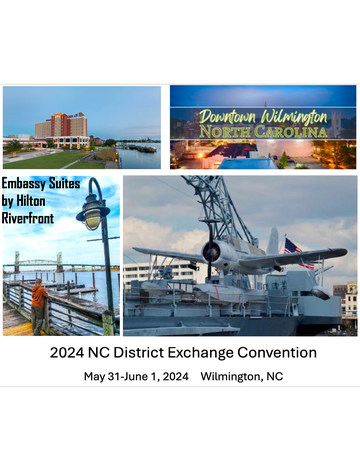 Event North Carolina  District Exchange 90th Annual District Convention 2024!
