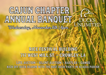 Event Cajun Banquet- Crowley