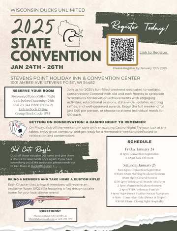 Event Wisconsin State Convention  2025