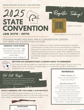 Event Wisconsin State Convention  2025