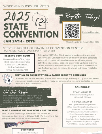 Event Wisconsin State Convention  2025