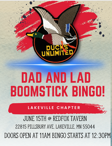 Event Dad and Lad Gun Bingo! 
