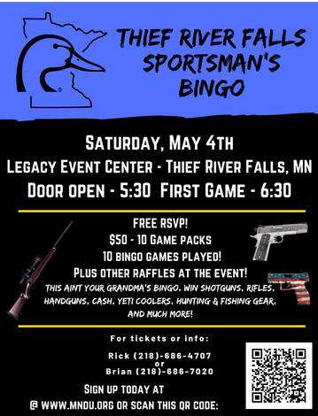 Event Northwest Sportsman's Bingo