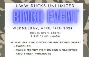 Event Bingo Event - For UW-W DU Chapter