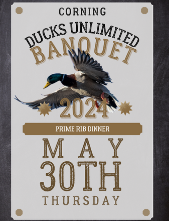 Event Corning Ducks Unlimited Dinner 2024