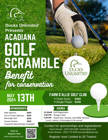 Event Acadiana Golf Scramble