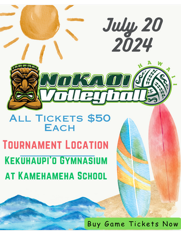 Event 2024 NoKaOi Volleyball - Tournament Pass