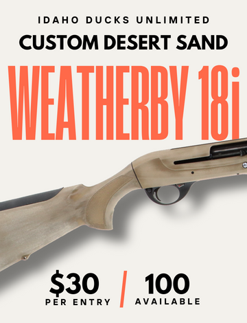 Event IDAHO DU WEATHERBY RAFFLE