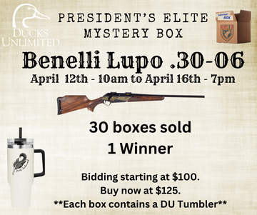 Event President's Elite Benelli Lupo 30-06 Mystery Auction 