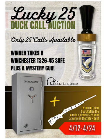 Event RIDU Lucky 25 Duck Call Auction