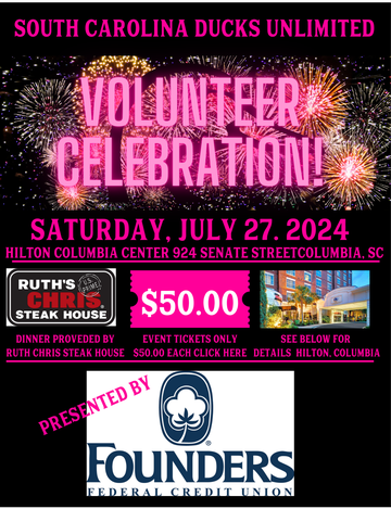 Event 2024 SCDU Volunteer Celebration (State Convention) - Presented by Founders Federal Credit Union