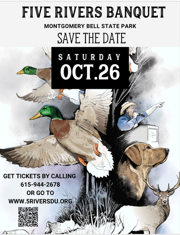 Event Five Rivers Annual Sportsmans' Dinner & Auction - Dickson