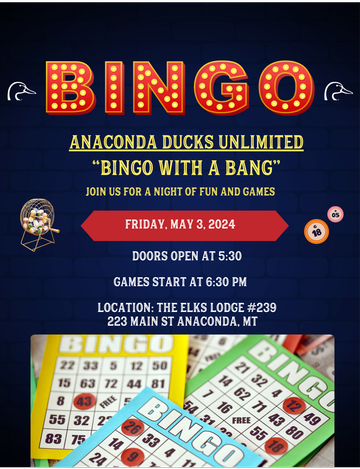 Event Anaconda Bingo With A Bang