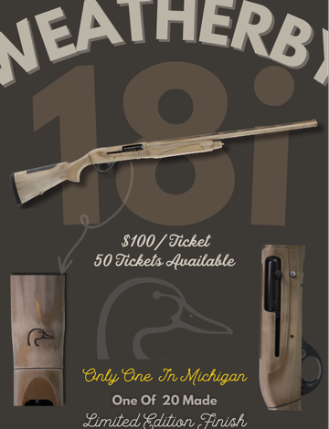 Event Limited Edition DU Weatherby 18i Raffle
