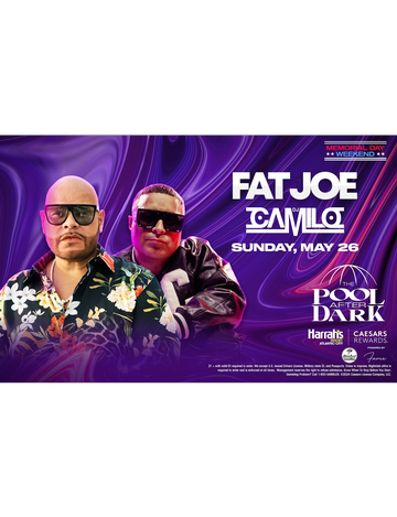 Event Memorial Day Weekend Fat Joe Live With DJ Camilo At Harrahs Resort