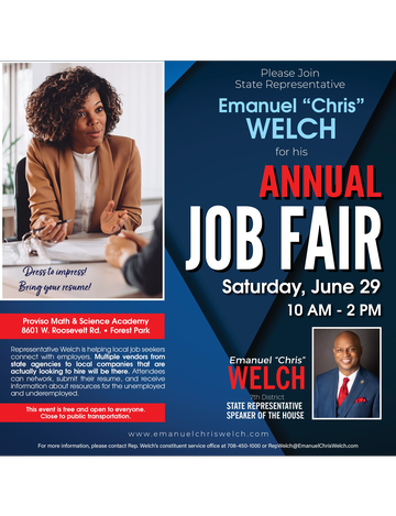 Event Emanuel "Chris" Welch Annual Job Fair