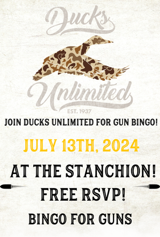 Event Gun Bingo at the Stanchion
