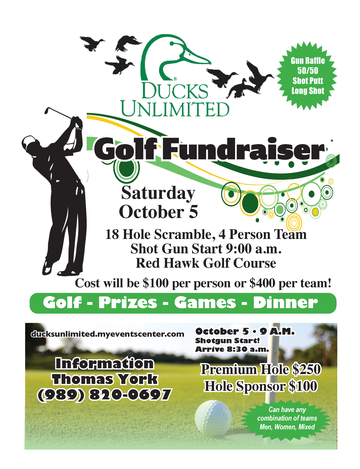 Event AuSable Valley Chapter - 2nd Annual Golf Fundraiser