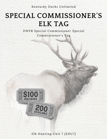 Event KYDU Special Commissioners Elk Tag