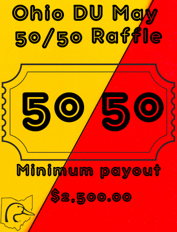 Event Ohio DU 50/50 May Cash Raffle