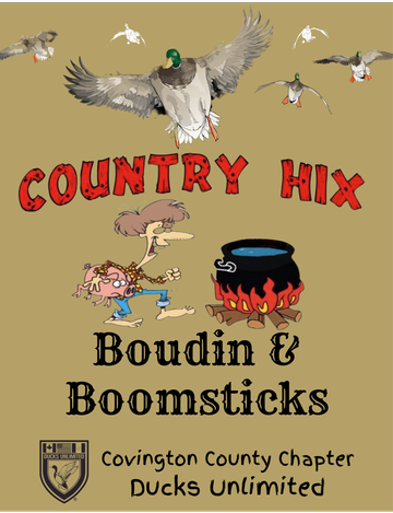 Event Ducks Unlimited's Boudin & Boomsticks at Country Hix- Collins