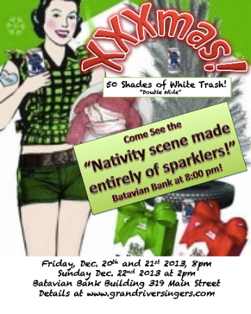 Event XXXmas…50 Shades of White Trash..Double Wide