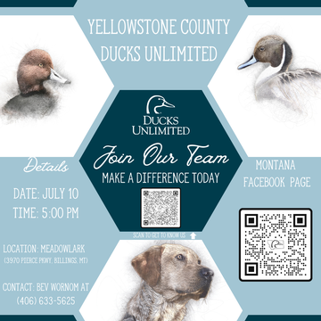 Event Yellowstone Ducks Unlimited Happy Hour