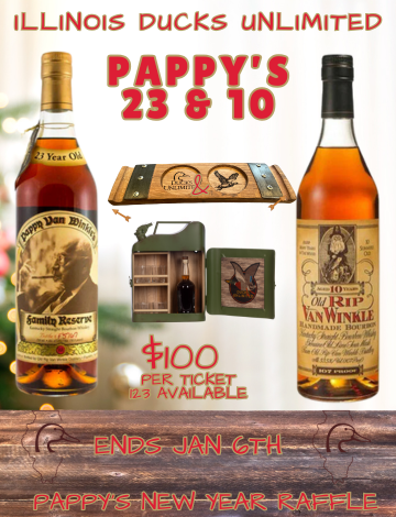 Event IL DU Pappy's New Year Raffle