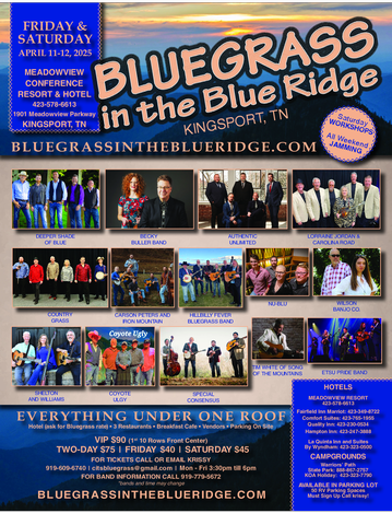 Event Bluegrass in the Blue Ridge Festival 2025