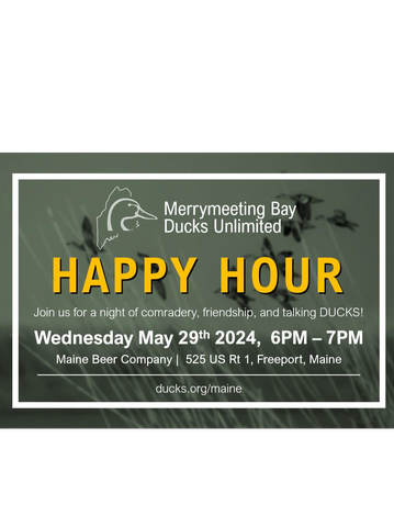 Event Merrymeeting Bay Happy Hour