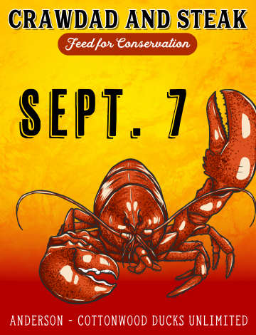 Event Crawdad and Steak Feed - Anderson Cottonwood 