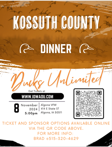 Event Kossuth County Dinner (Algona, IA)