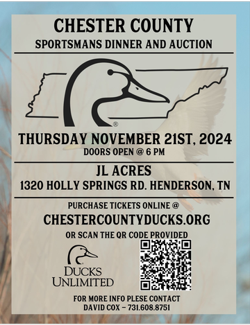 Event Chester County Sportsman's Dinner & Auction 