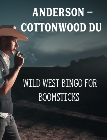 Event Wild West Bingo For Boomsticks with Anderson DU 2025