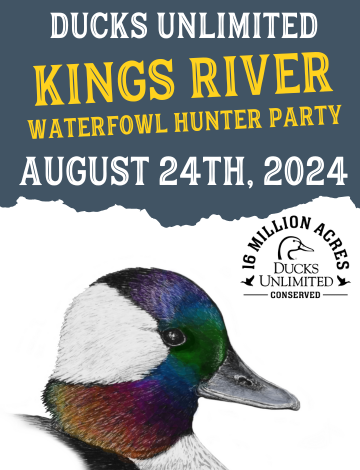 Event Kings River (Reedley) Waterfowl Hunter Party