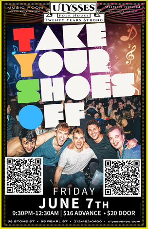 Event Take Your Shoes Off @ Ulysses Folk House