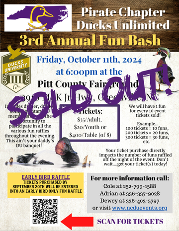 Event ECU Pirate DU - 3rd Annual Gun Bash - SOLD OUT!