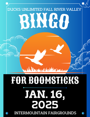 Event Fall River Valley DU Bingo for Boomsticks