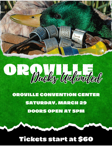 Event 48th Annual Oroville Ducks Unlimited Banquet 