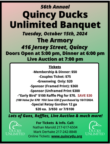 Event 56th Annual Quincy Annual Membership Banquet