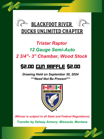 Event Blackfoot River $2 Raffle