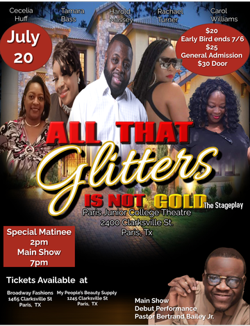 Event ALL THAT GLITTERS IS NOT GOLD