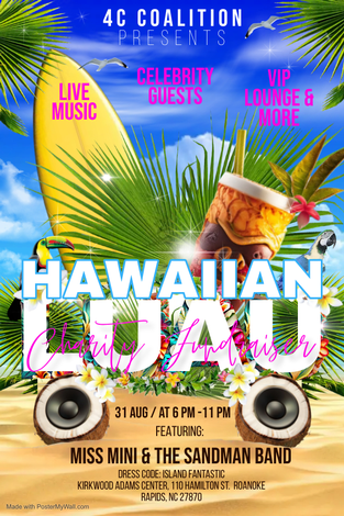 Event 4C Coalition Hawaiian Luau Charity Fundraiser