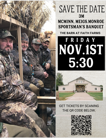 Event McMinn-Meigs-Monroe Sportsman's Dinner - Athens