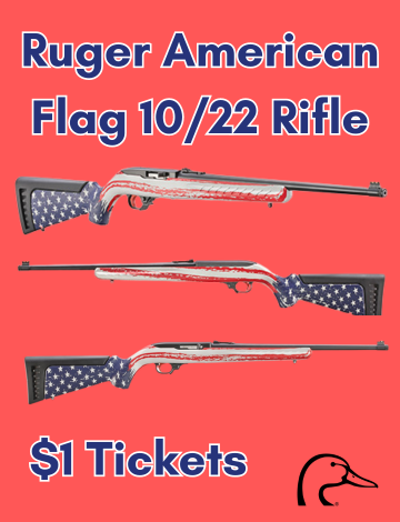 Event Ruger American Flag 10/22 Rifle Raffle