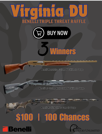 Event VADU Benelli Triple Treat Raffle 