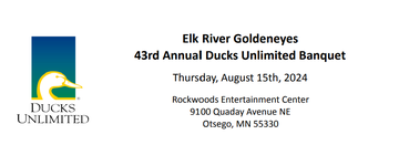 Event Elk River Goldeneyes Ducks Unlimited Banquet