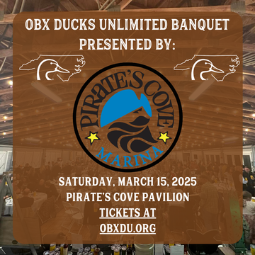 Event Outer Banks DU Banquet Presented By: Pirate's Cove Marina