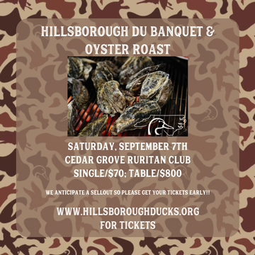 Event Hillsborough DU Banquet & Oyster Roast
